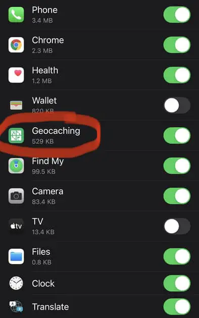 How Much Data Does Geocaching Use?