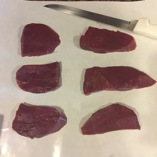 Fresh Venison Steaks