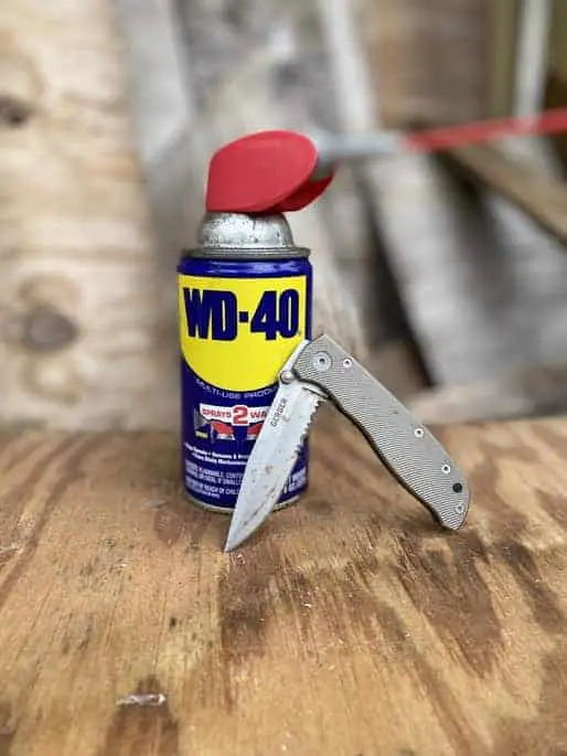 Can You Use WD-40 on a Pocket Knife