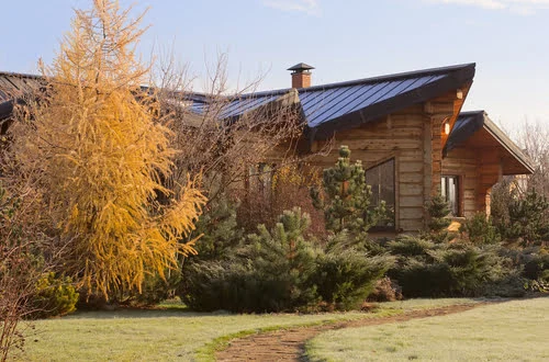 Pros And Cons Of A Log Cabin With A Copper Roof